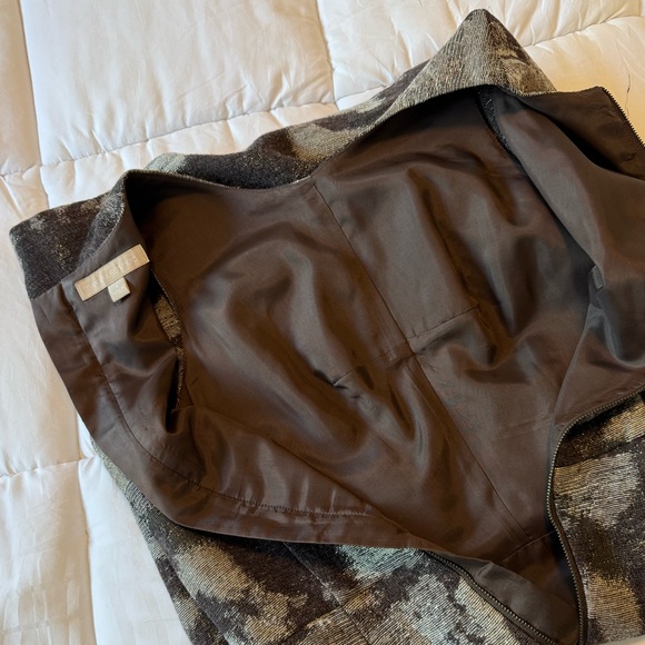 Banana Republic Wool Blend Metallic Pencil Sheath Work Dress (size 4) - Picture 6 of 11